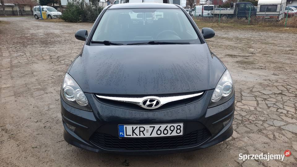 Hyundai i30 Lift 14 16V Benzyna Klima sprawna czarny Kraśnik