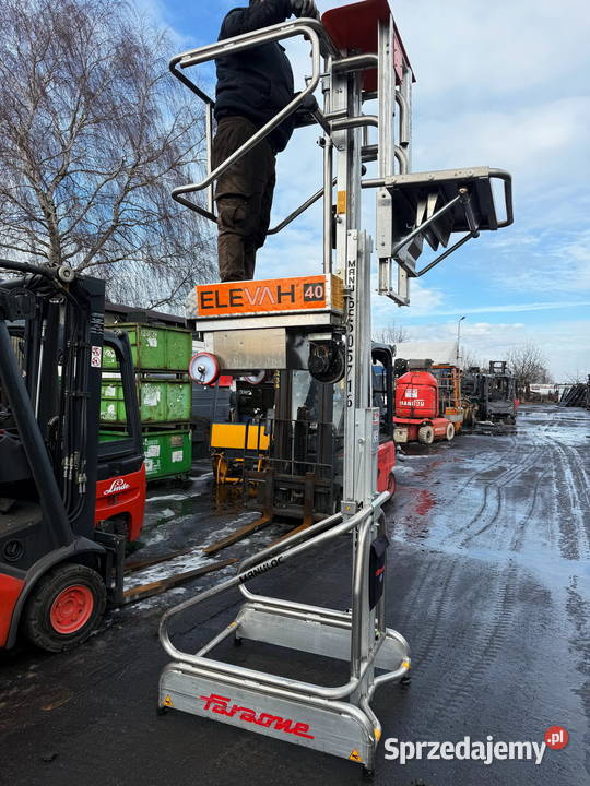 zwyżka podnośnik elektryczny aluminiowy ELEVAH40 Działoszyn