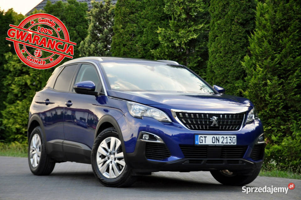 Peugeot 3008 granatowy mazowieckie Ostrów Mazowiecka