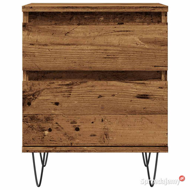 Szafka nocna stare drewno 40x35x50 materiał Warszawa