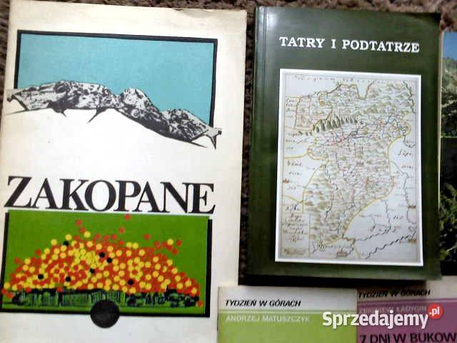 Historia Przewodnictwa Tatrzańskiego Stecka Antykwariat małopolskie Zakopane