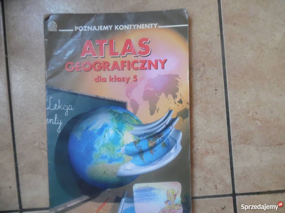 Atlas geograficzny kl5 szkoła podstawowa Oborniki Śląskie