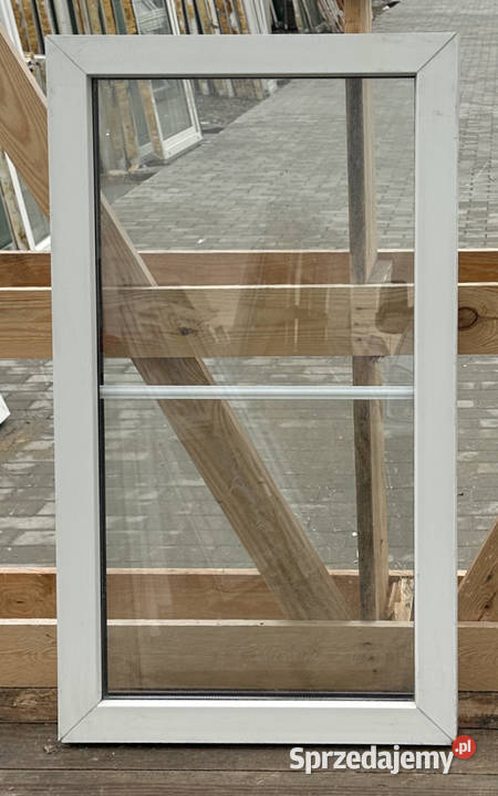 OKNA KacprzaK Witryna 53X98 FIX Używany PCV Siedlce