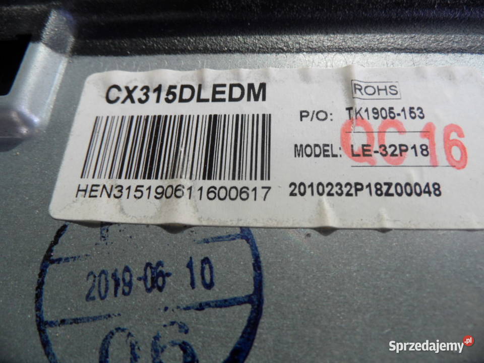 plyta glowna telewizora skaymaster 32SH3505 Kielce