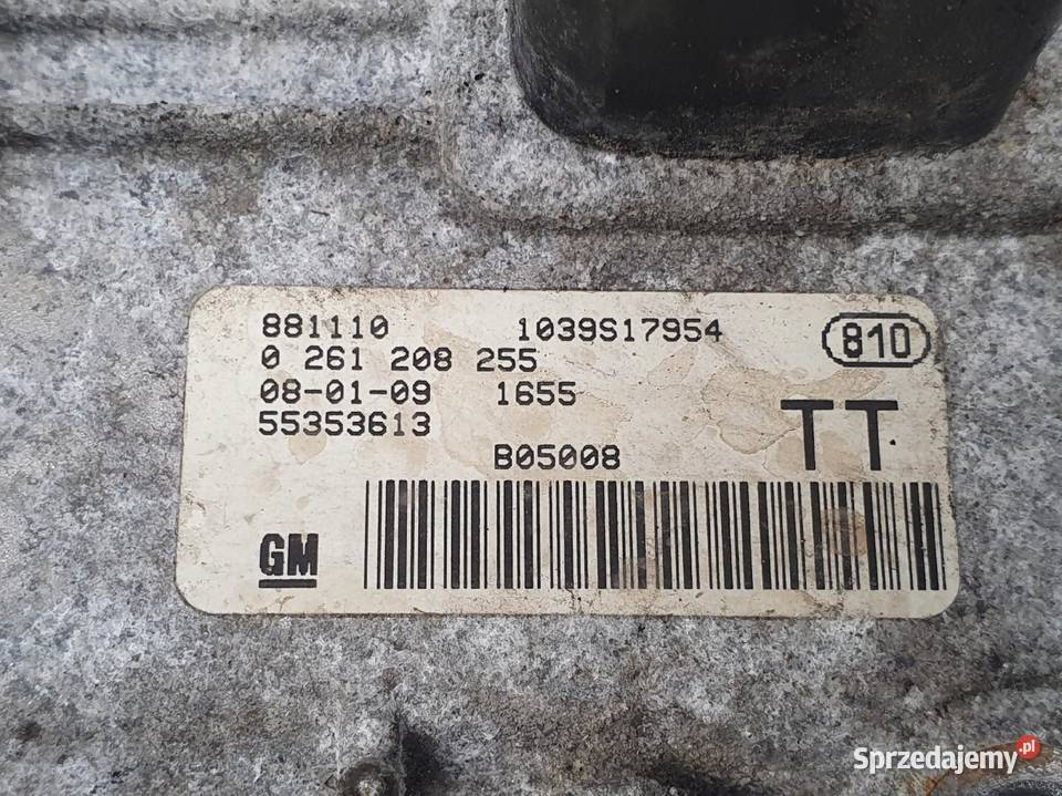 KOMPUTER SILNIKA Opel Meriva A 14 16V sterownik Chełm