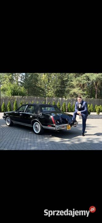 Auto do ślubu zabytkowy lincoln continental z Piotrków Trybunalski