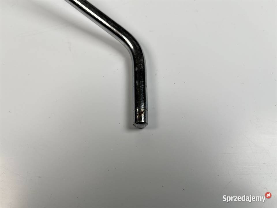 Lusterko motocyklowe prawe okrągłe chrom fi Łobżenica