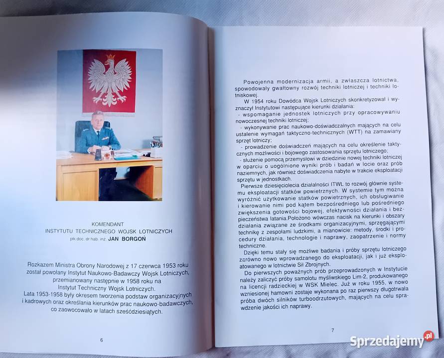 Folder reklamowy 40 lat Instytutu Technicznego Koźminek
