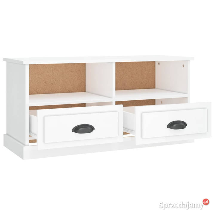 Szafka pod TV biała na wysoki połysk 93x355x45 Warszawa sprzedam