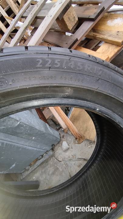 Opony letnie Dunlop 2254517 stan idealny