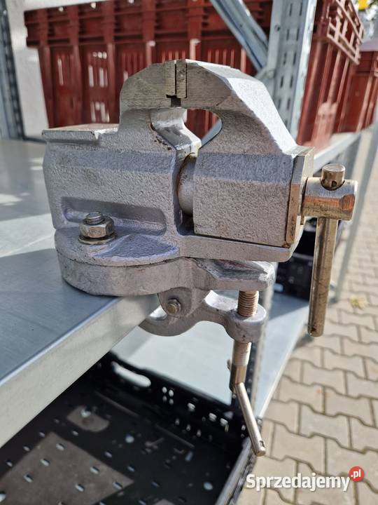 Imadło imadełko warsztatowe stołowe ślusarskie Buk