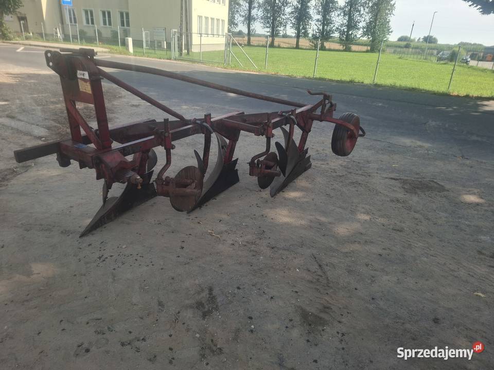 Pług zagonowy zachodni Skjold 3 skibowy Wąbrzeźno