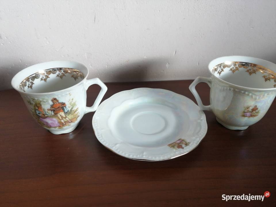 Serwis do kawy herbaty Karolina Miłość Wiedeńska Borów