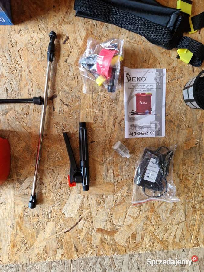 Opryskiwacz akumulatorowy plecakowy 16L Lekki wielkopolskie Głogowa