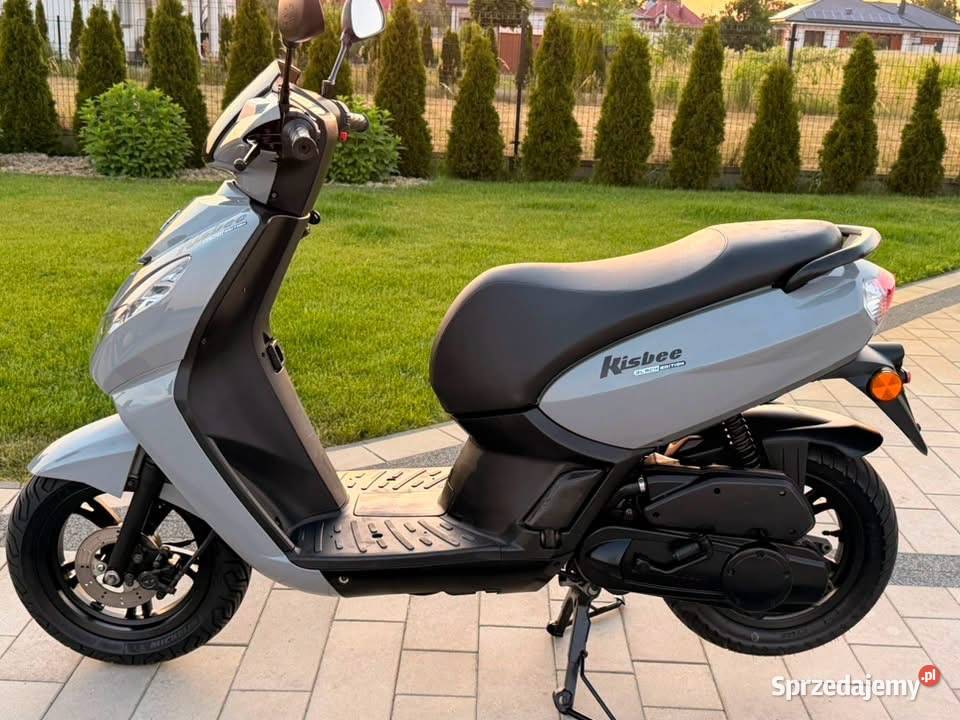 Skuter Peugeot Kisbee 2017r 50cc 2t BLACK Siedlce