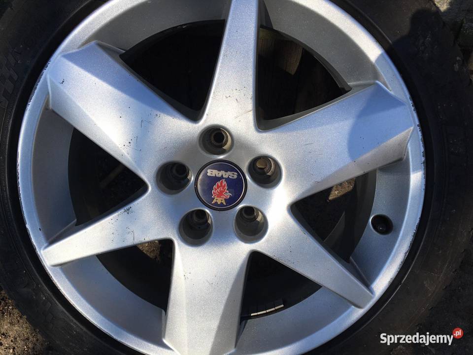 FELGI ALUMINIOWE 17 SAAB 93 95 Opel ALU46 Małdyty sprzedam