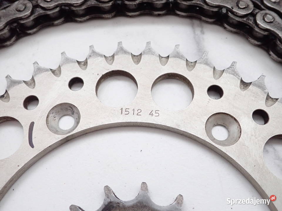 Napęd Zębatka Przód 15z Tył 45z Łańcuch EK520 Motoryzacja Strzelce Krajeńskie