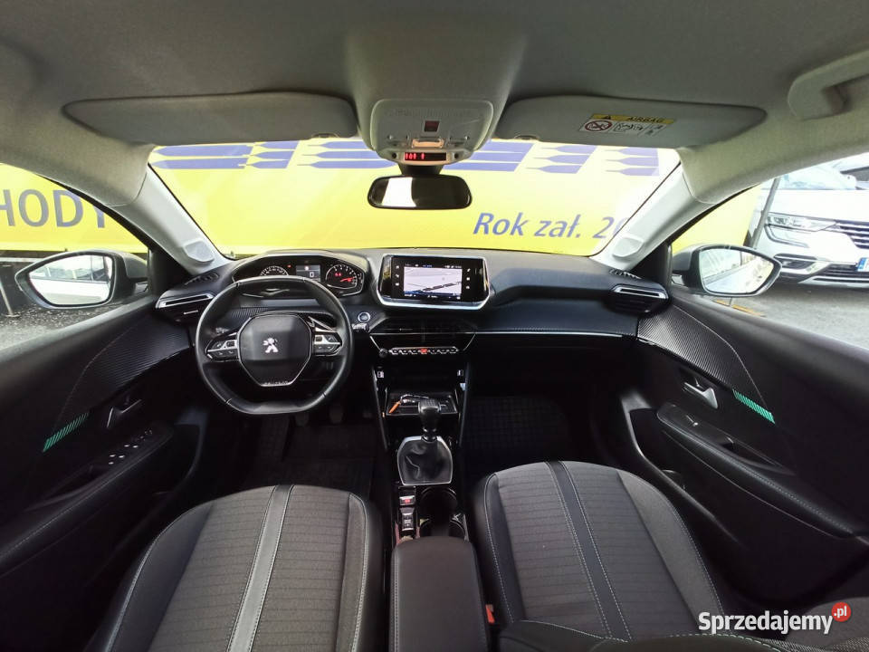 Peugeot 208 salon Polska 28 Allure II 2019 ogranicznik prędkości