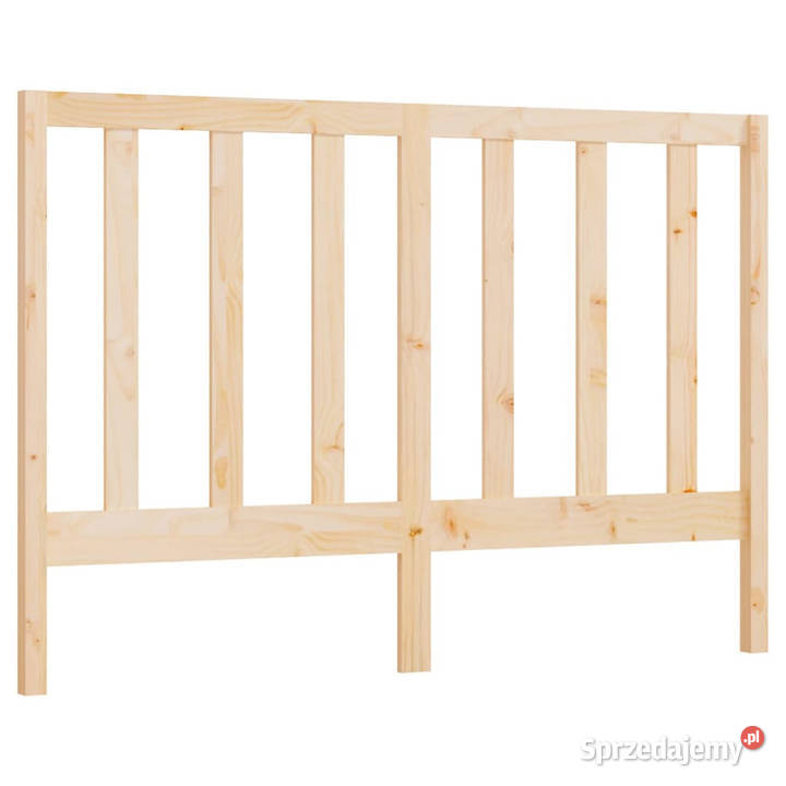 Wezgłowie łóżka 146x4x100 lite drewno sosnowe Warszawa sprzedam