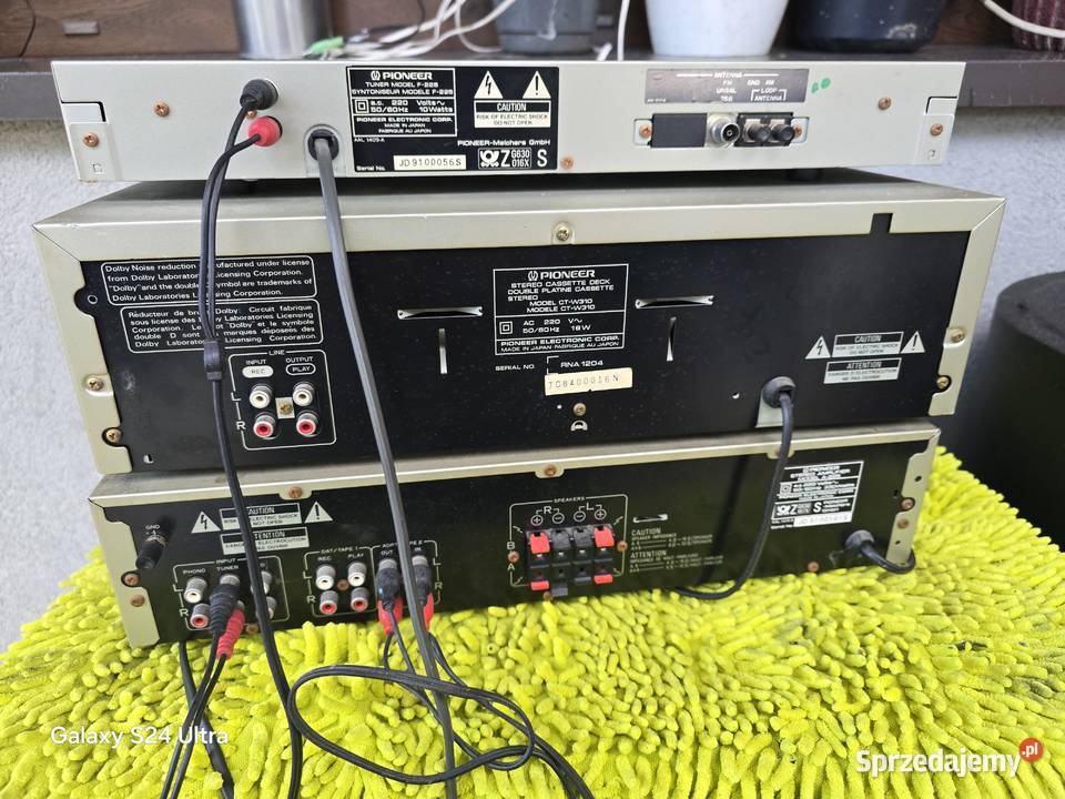 wieża pioneer a225 ctw310 f225 klasyczne stereo Chełm Śląski