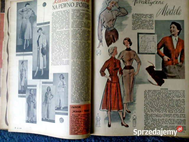 Rocznik gazety Kobieta i Zycie z 1954 oprawiony