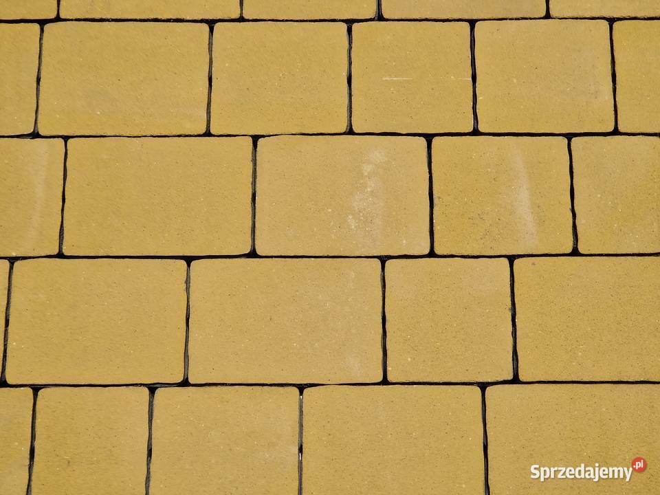 Kostka Brukowa Bergamo Piatto żółta Jadar Wielogóra