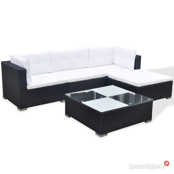 5cz zestaw mebli do ogrodu poduszki rattan PE sprzedam
