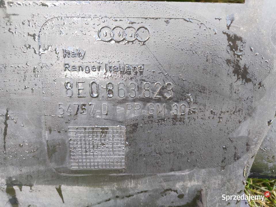 Dolna osłona silnika audi a4 b6 OEM Chęciny
