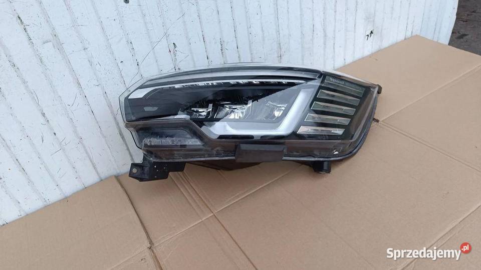 RENAULT TRAFIC III LIFT 21 FULL LED LAMPA LEWA dostawcze Lampy przednie