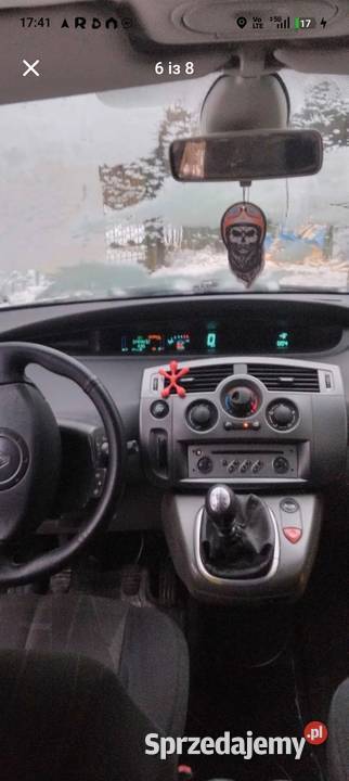 Renault grand scenic long wersja 7 osobowa Miłomłyn