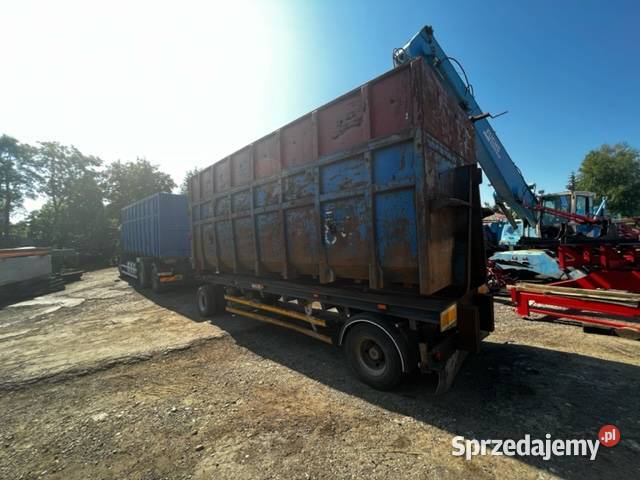 Scania 124 G 420 z przyczepą POLKON nie małopolskie Jordanów