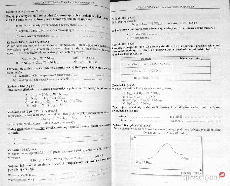 Chemia Tom 1 i 2 Zbiór zadań 20022013 Dariusz Pozostałe lubelskie Chełm sprzedam