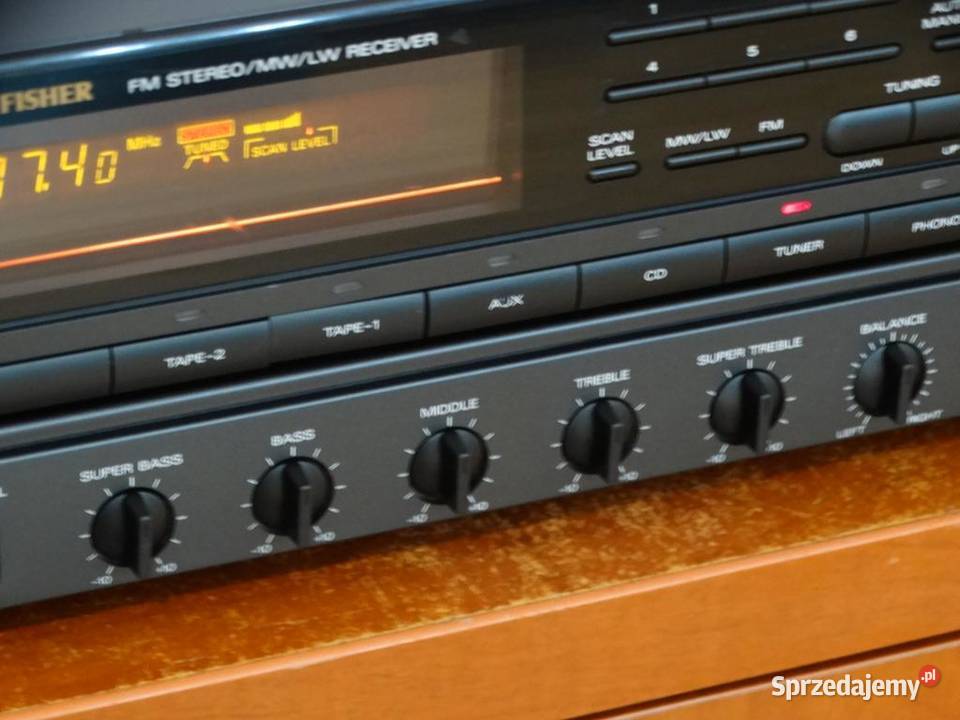 Amplituner z korektorem Fisher RS9020 300 wat Jasło