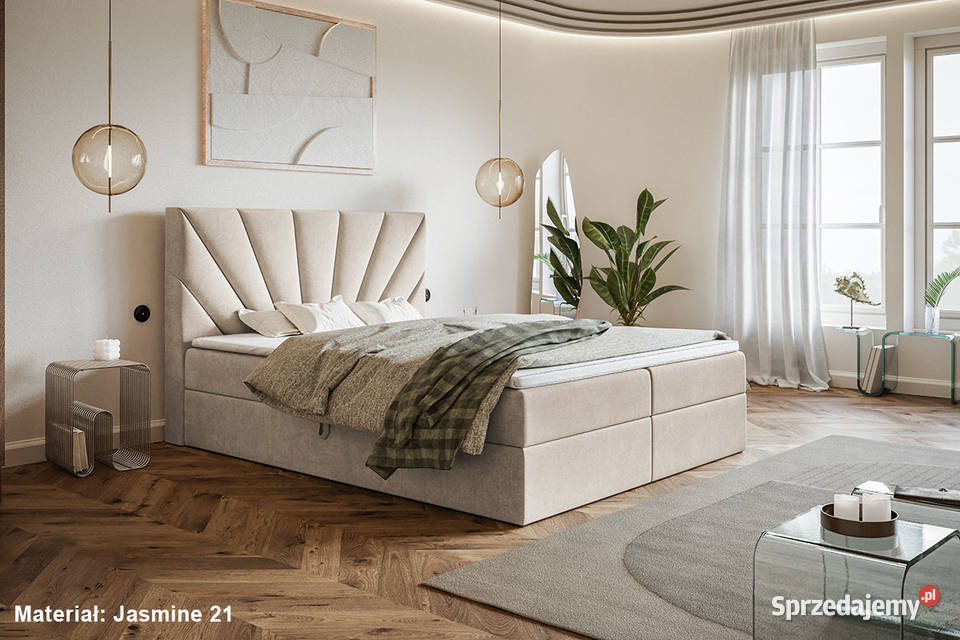 Łóżko kontynentalne ASPEN 120140160180x200 z zachodniopomorskie