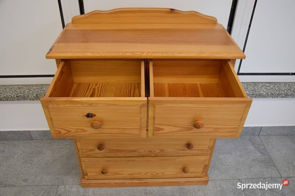 komoda z drewna sosnowego nowa Olsztyn sprzedam