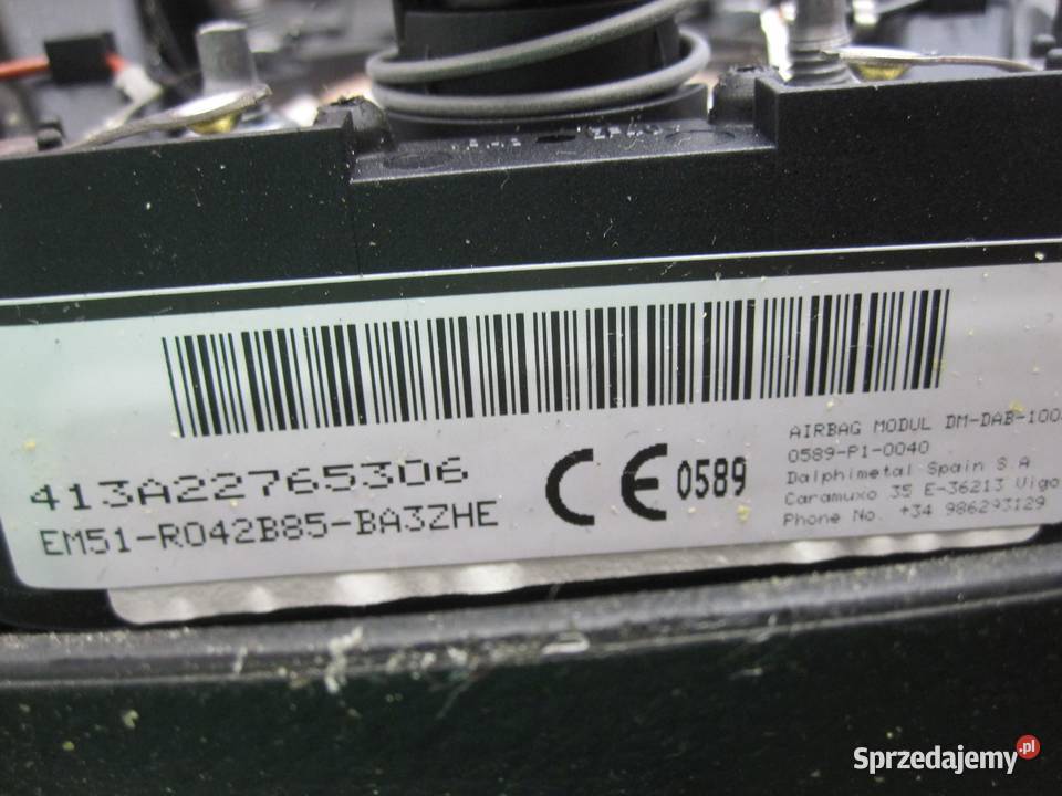 FORD FOCUS MK3 III 12r AIRBAG poduszka kierowcy osobowe Kielce