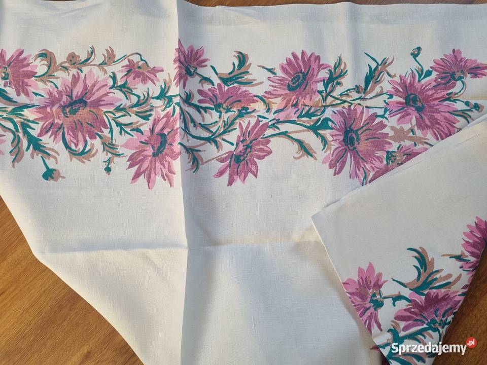 Obrus obrusy z okresu PRL nieużywane 3 sztuki Lublin