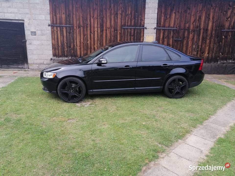 Volvo S40 16 D 2008 r Black Edition Felgi 19 elektryczne szyby śląskie Zabrze