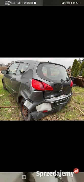 Mitsubishi Colt 11 benzyna Maska Lampy Zderzak wielkopolskie Buk