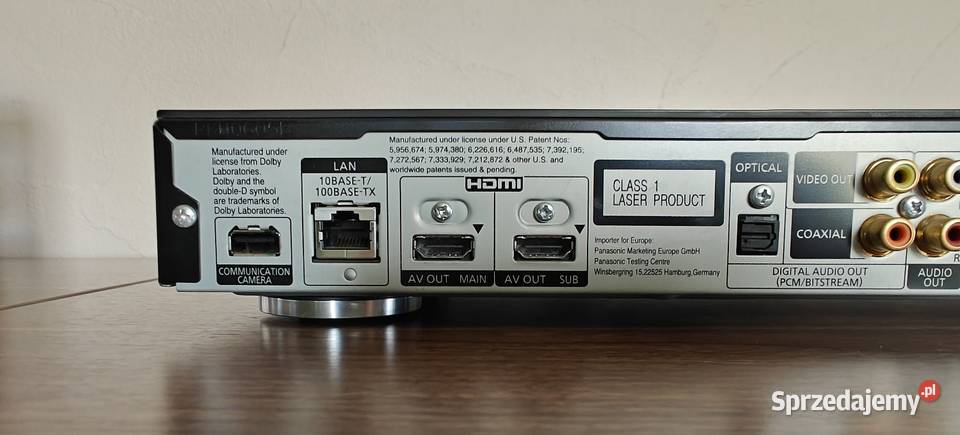 Panasonic BDT 500 odtwarzacz Bluray 3d