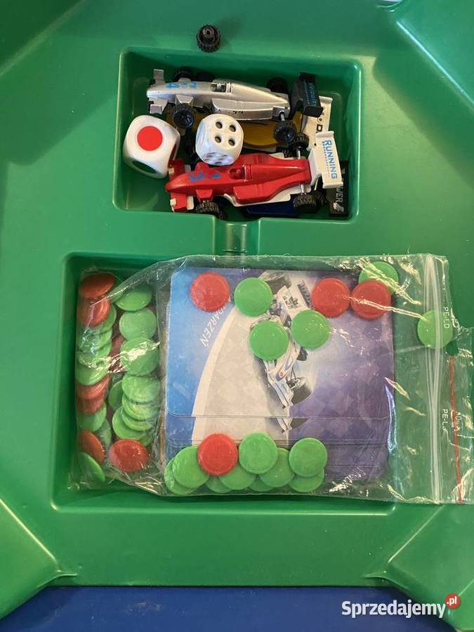F1 Gra planszowa WYŚCIGI BOLIDÓW F1 Zielonka