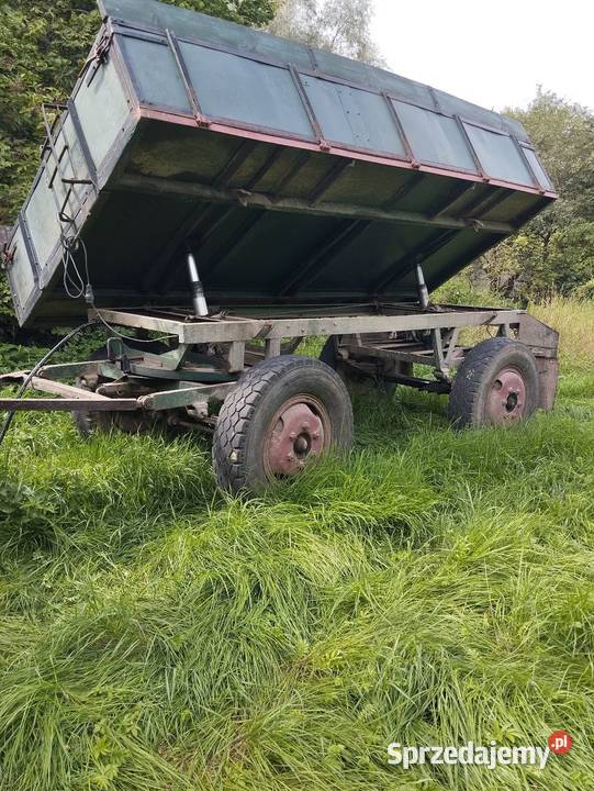 Przyczepa 35t wywrot nieuszkodzony Maszów
