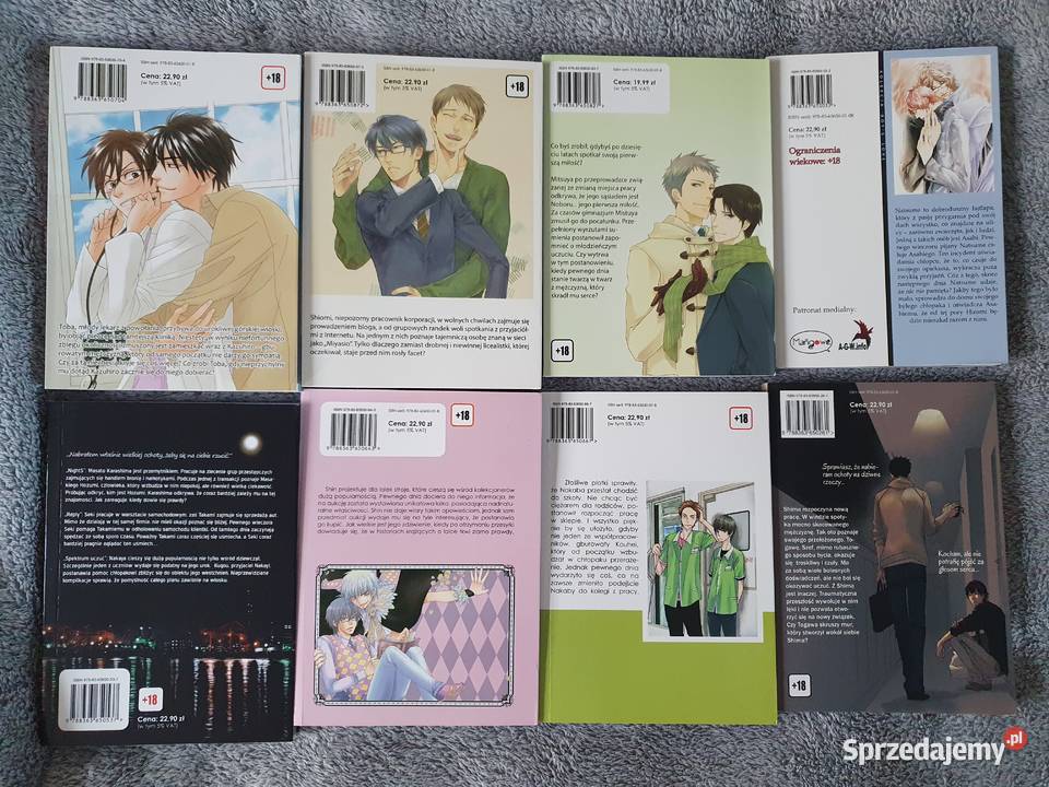 Kolekcja BL zestaw 15 tomów MANGA