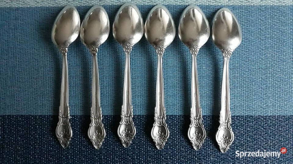 Łyżeczki posrebrzaneplatery 6 Sprzedam Aleksandrów Łódzki