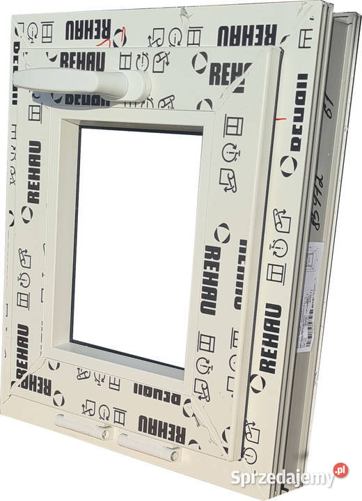 OKNA KacprzaK OKNO PCV 40X45 NOWE ZEW ANTRACYT Siedlce sprzedam