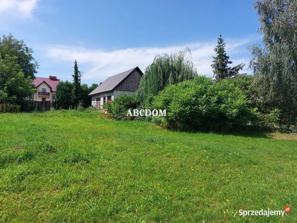 Maszków działka 8a z budynkiem projektem sprzedam