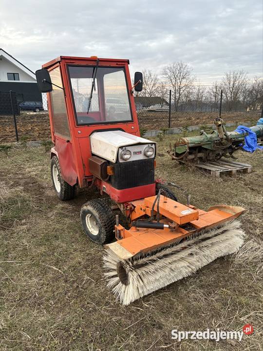 Traktorek Gutbrod do odśnieżania zamiatania Wierzbna