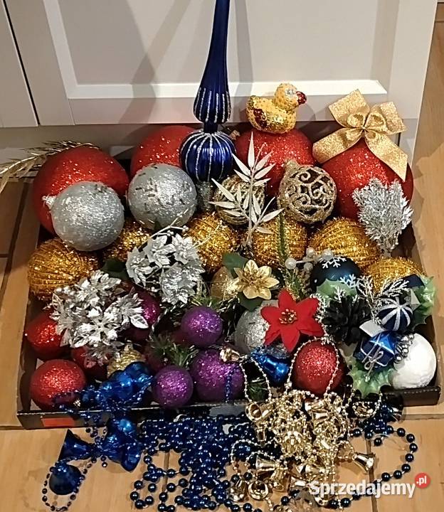 duży zestaw ozdoby choinkowe małopolskie