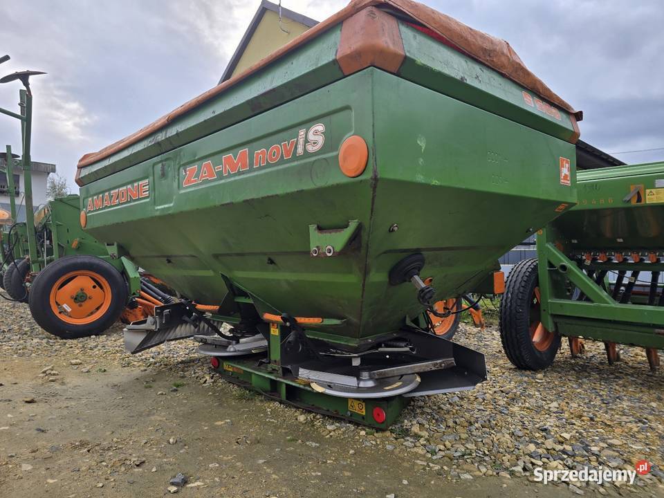Rozsiewacz nawozów Amazone ZAM Novis 1500 import nieuszkodzony Maków