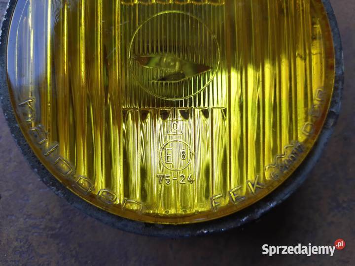 Halogen przeciwmgielny żółty DDR NRD Trabant